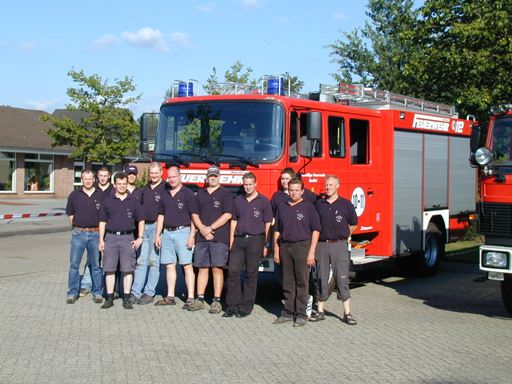 Gruppenfoto des Betreuerteams.