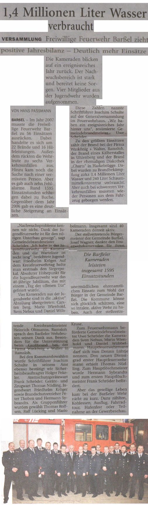 Bericht der Nordwest- Zeitung.